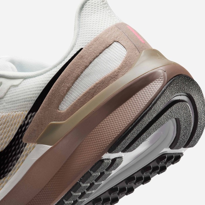 Giày Nike Nữ Chính Hãng - Air Zoom Structure 25 - Màu Trắng Nâu | JapanSport DJ7884-110