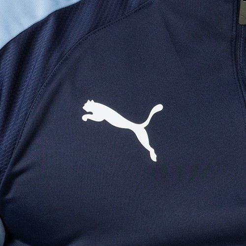 Áo Khoác Puma Nam Chính Hãng - INDIVIDUALLIGA 1/4 - Màu Navy | JapanSport 660196-06