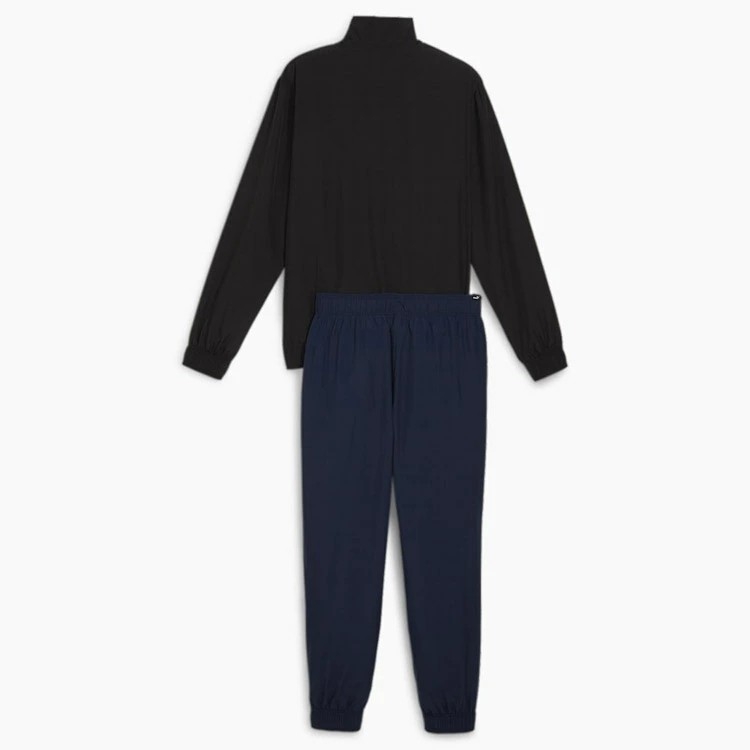 Bộ thể thao Puma Nam Chính Hãng - Woven Tracksuit - Màu Đen/Xanh | JapanSport 681261-14