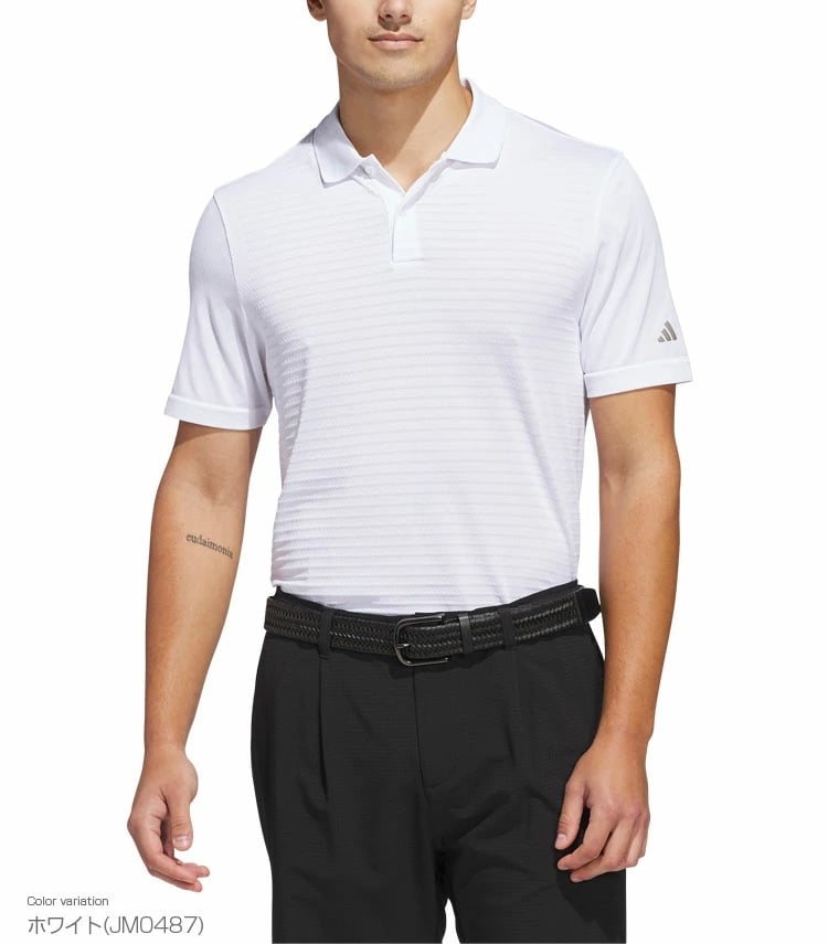 Áo Polo Adidas Chính Hãng - Golf Short Sleeve - Màu Trắng | JapanSport JM0487