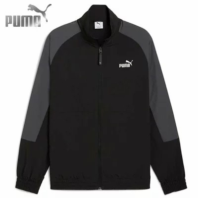 Áo Khoác Puma Nam Chính Hãng - ESS BLOCK  - Màu ĐEN | JapanSport 691100-01
