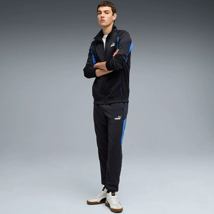 Áo Khoác Puma Chính Hãng - SPORT Poly Track Jacket - Màu Navy  | JapanSport 691107-16