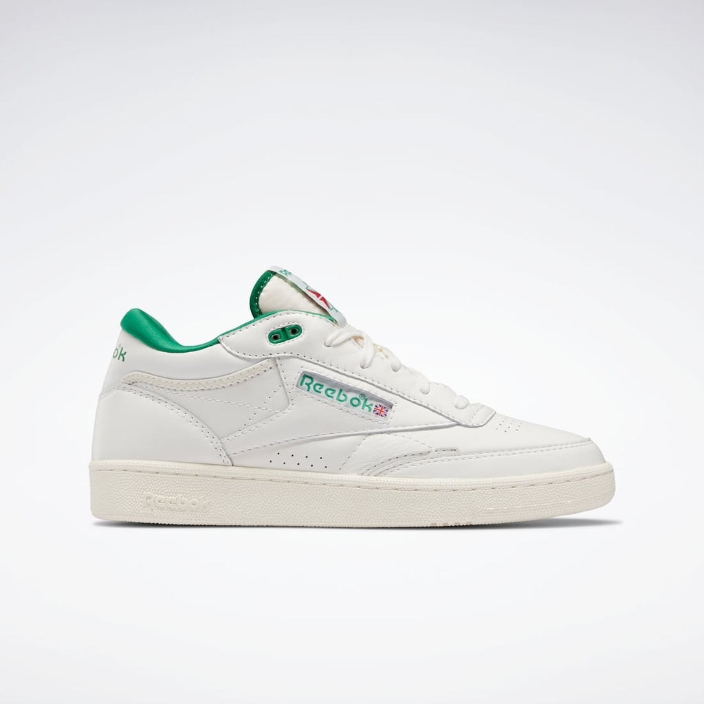 Giày Reebok Chính Hãng - Adult Club C Mid II Vintage Sneaker - Màu trắng | JapanSport H68833