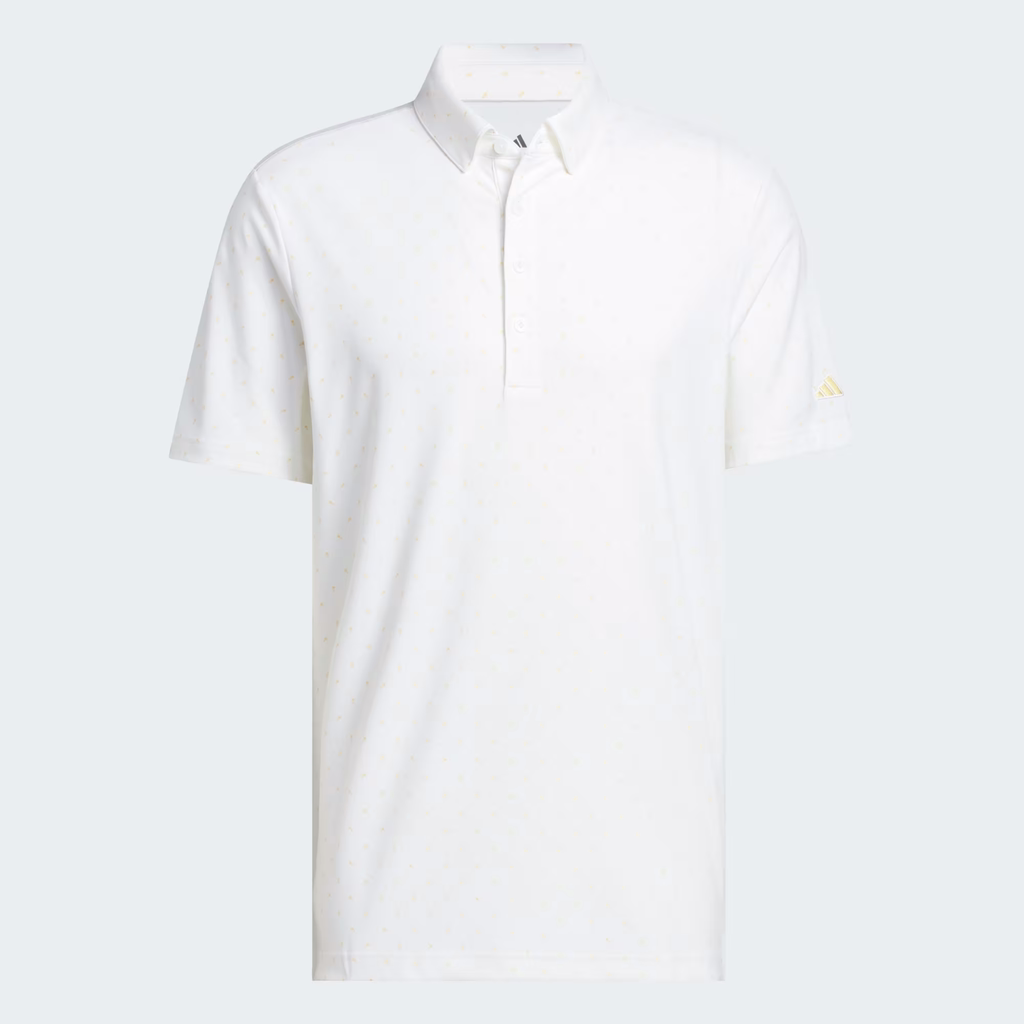 Áo Polo Adidas Nam Chính Hãng - ULTIMATE365+ ULTRA-SMALL PATTERN POLO SHIRT - Màu Trắng | JapanSport KC3542