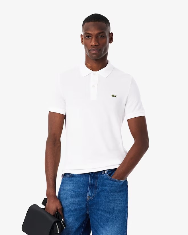 Áo Polo Lacoste Chính hãng - L.12.12 Piqué - Màu Trắng | JapanSport PH4012-51-001