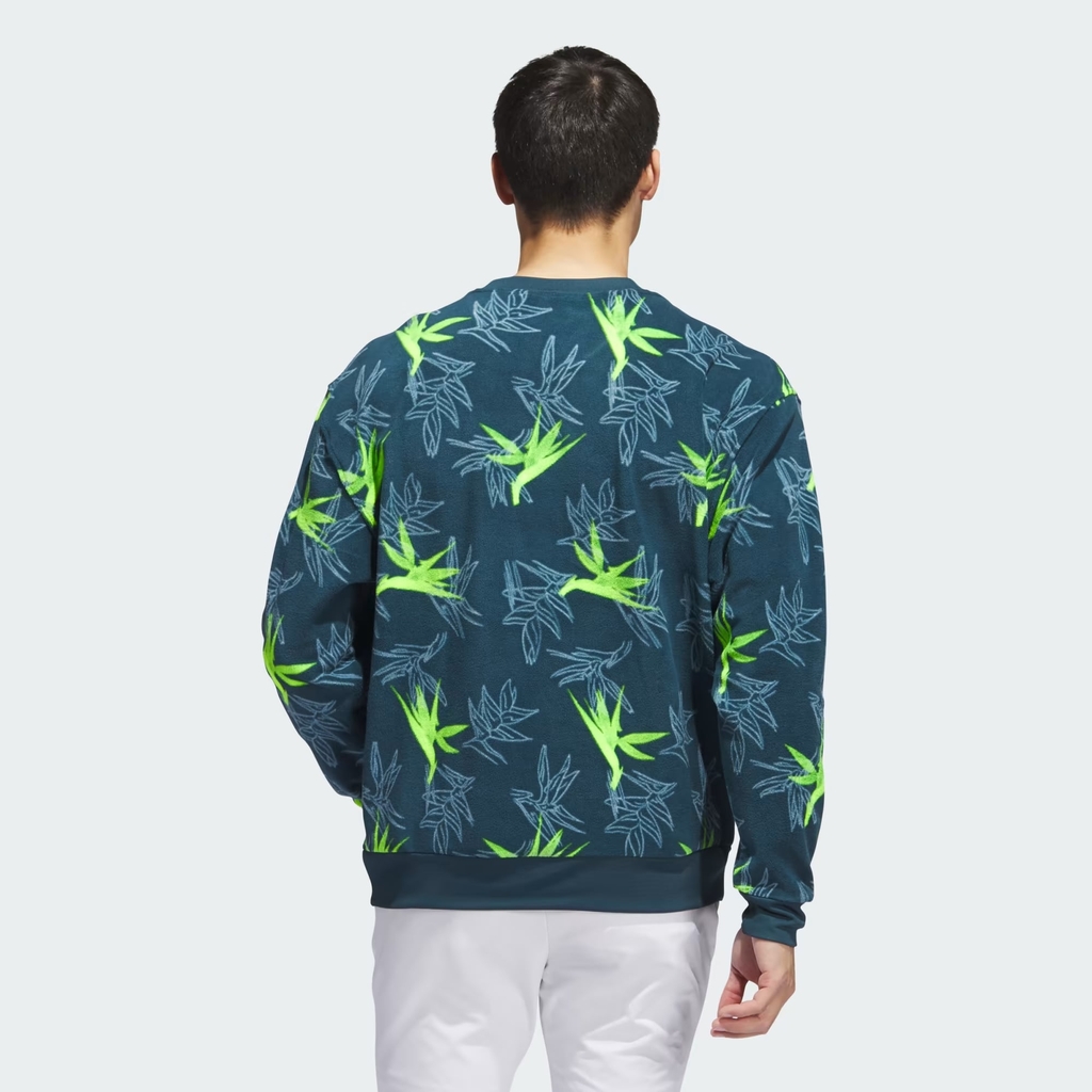 Áo Dài Tay Adidas Nam Chính Hãng -  Oasis Crew - Màu Xanh | JapanSport IB1982