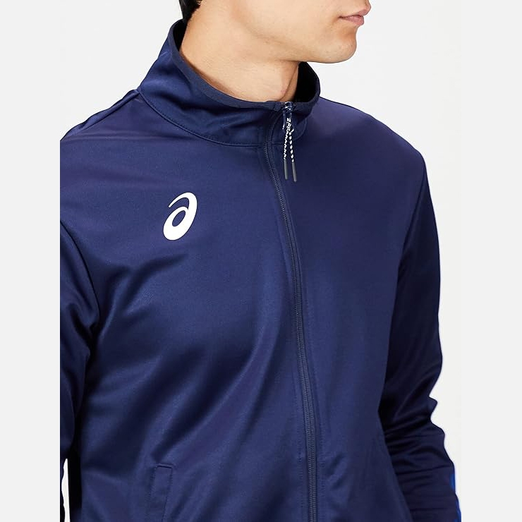 Áo Khoác Asics Chính Hãng - Training Jacket - Màu Xanh | JapanSport 2031D907-400