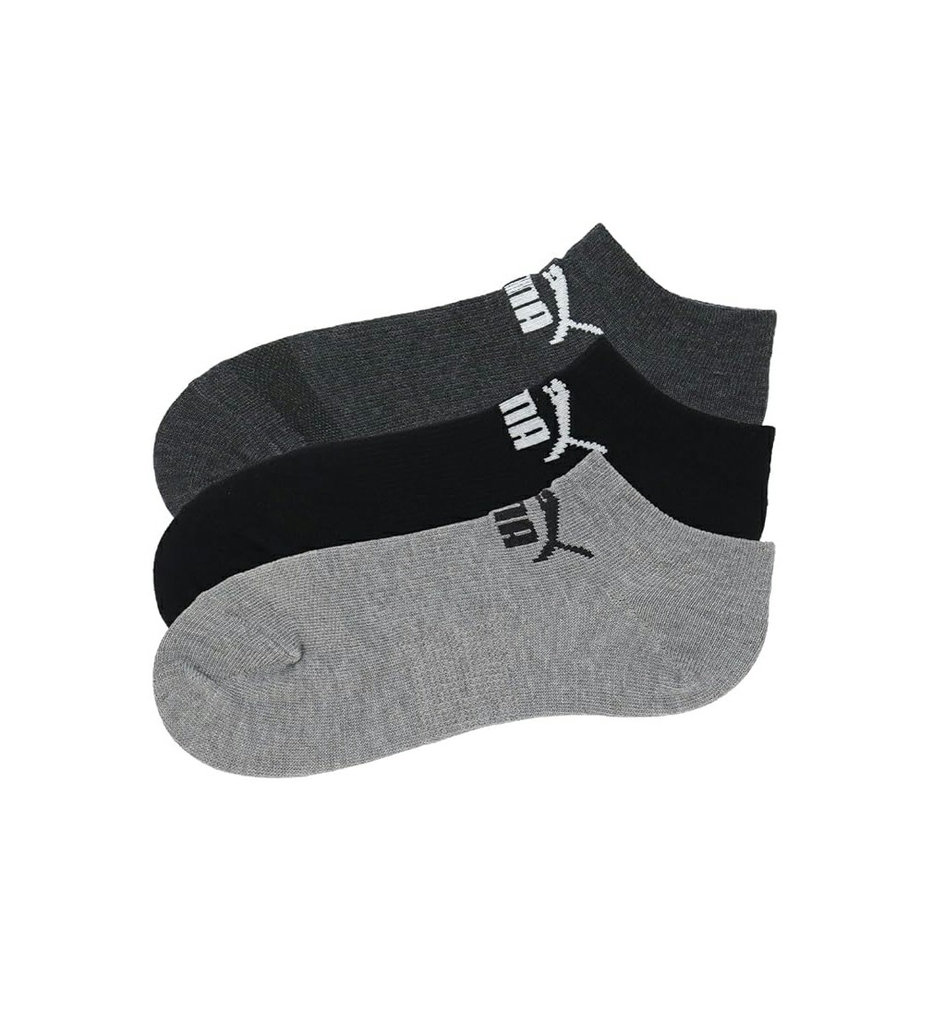 Tất Puma Chính hãng - Sneakers Length, khử mùi hôi - Màu Đen/Xám/Ghi | JapanSport 4293305-2325-3