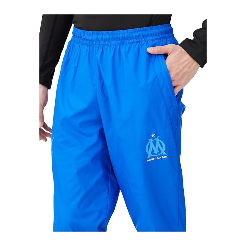 Quần Puma Chính Hãng - Men's Soccer Football Club Team OM Pre-Match Woven Pants - Màu Xanh | JapanSport 774055-19