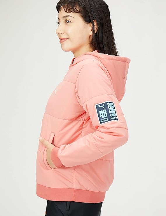 Áo Khoác Puma Nữ Chính Hãng - Hyper Stretch FZ Blouson Outwear - Màu Hồng | JapanSport 539455-02