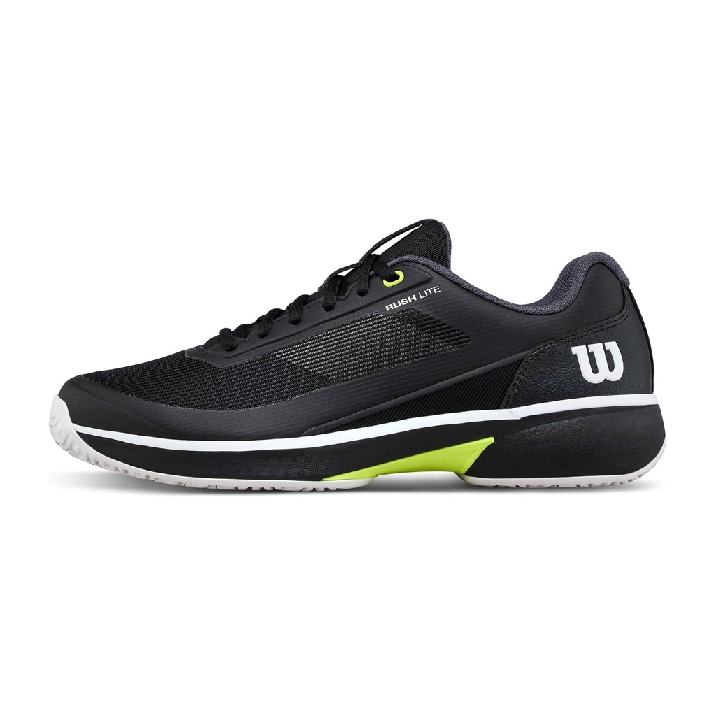 Giày Tennis Wilson Chính hãng - Rush Lite 5 Men's Tennis Shoe - Màu Đen | JapanSport WRS00850