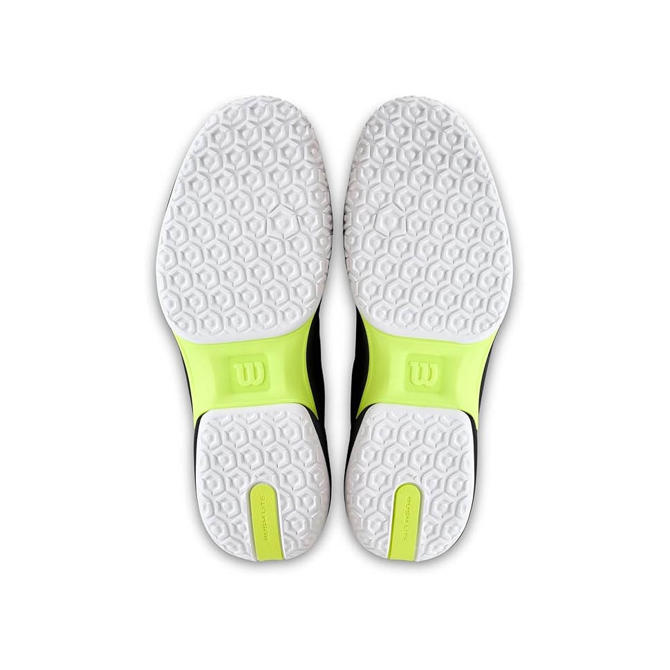Giày Tennis Wilson Chính hãng - Rush Lite 5 Men's Tennis Shoe - Màu Đen | JapanSport WRS00850