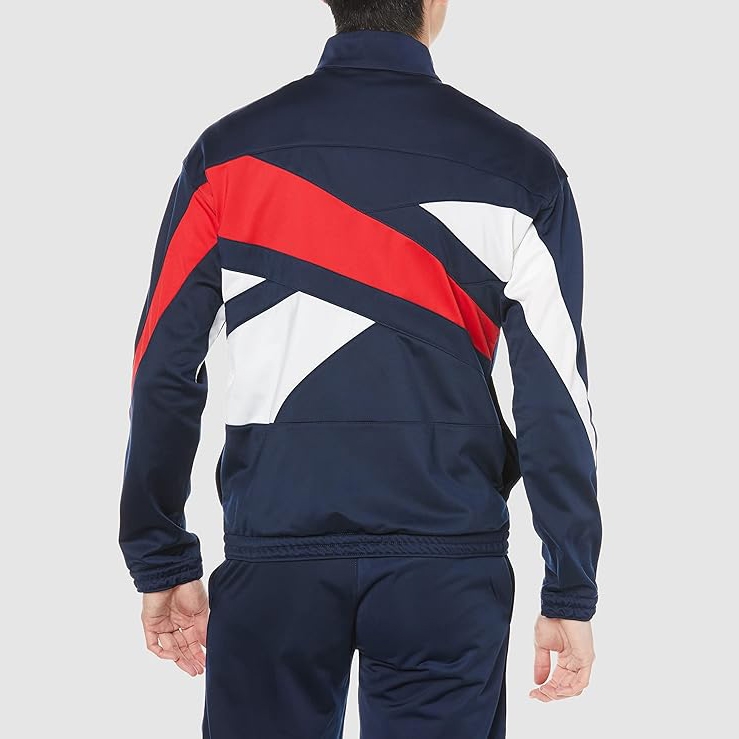Áo Khoác Reebok Chính Hãng - Vector Knit Trac Vecnav - Màu Navy | JapanSport HR3051