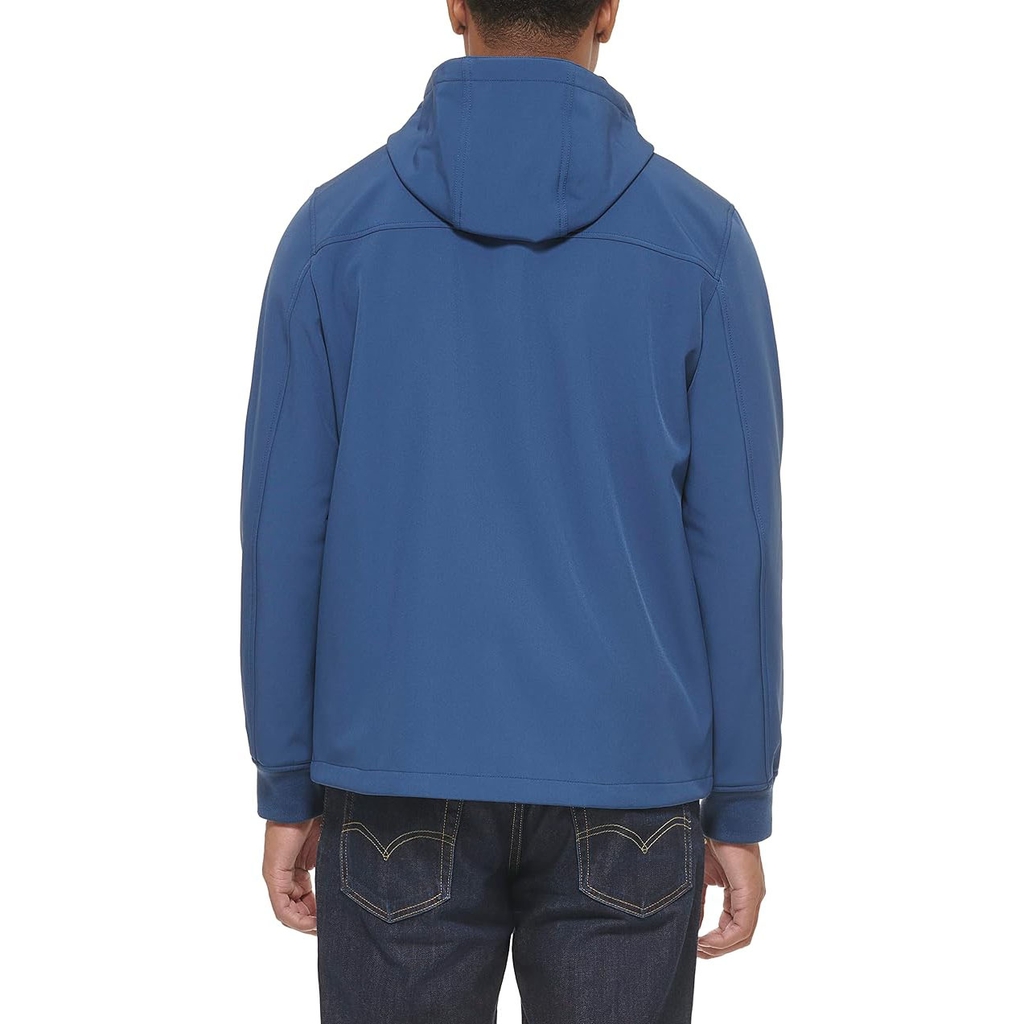 Áo Khoác Levi's Chính Hãng - Men's Simple Softshell Hoody - Màu Xanh | JapanSport LM2RP196-blu