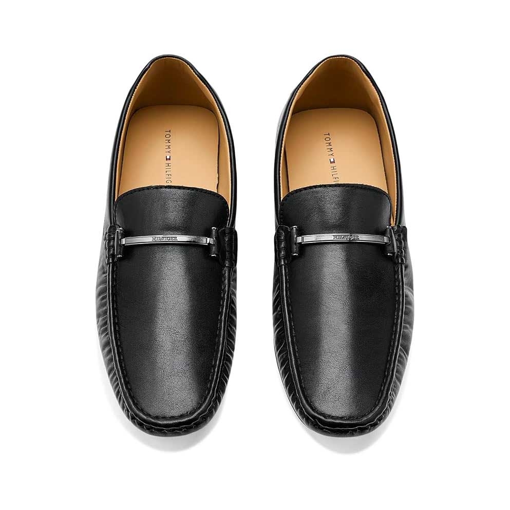 Giày Tommy Hilfiger Chính Hãng - Repon mens Driving Style Loafer - Đen | JapanSport