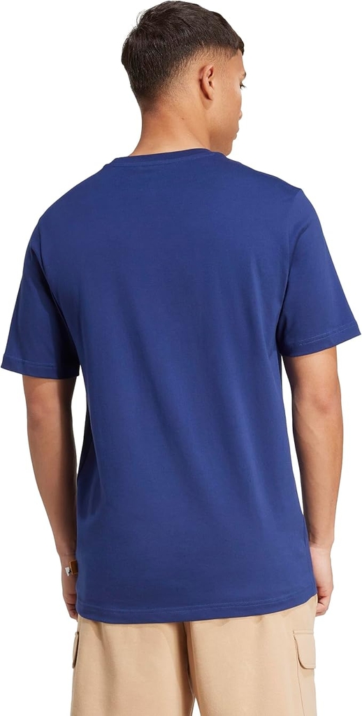 Áo Phông Adidas Chính Hãng - Dog Hoop Patch Graphic Tee - Màu Xanh | JapanSport JZ7446