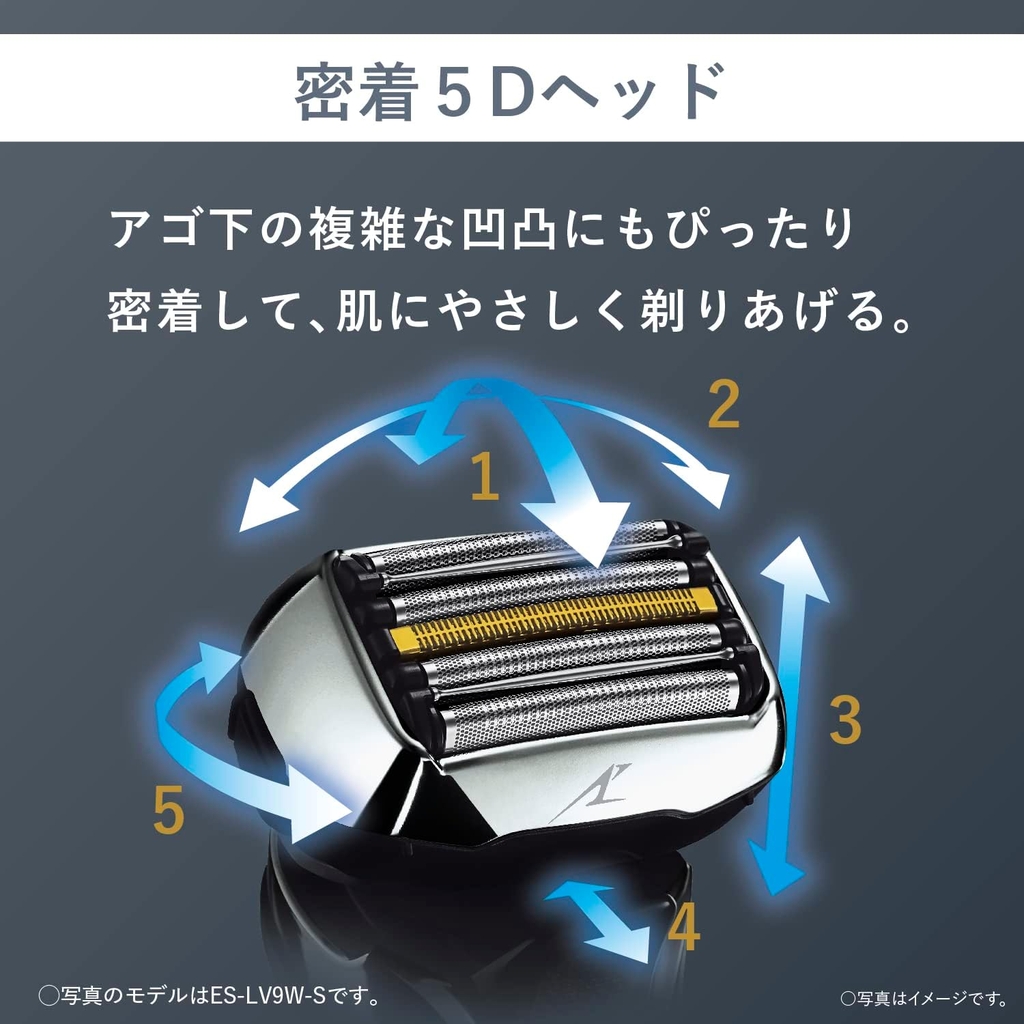 (Hàng trưng bày - Nobox) Máy cạo râu Panasonic Chính hãng - Lamdash Pro 5 - ES-LV7J-S | JapanSport