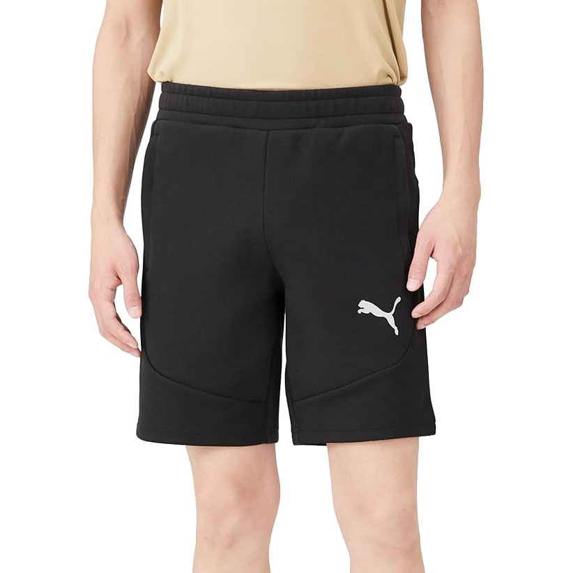 Quần Short Puma Nam Chính Hãng - EVOSTRIPE Shorts - Màu Đen | JapanSport 681182-01