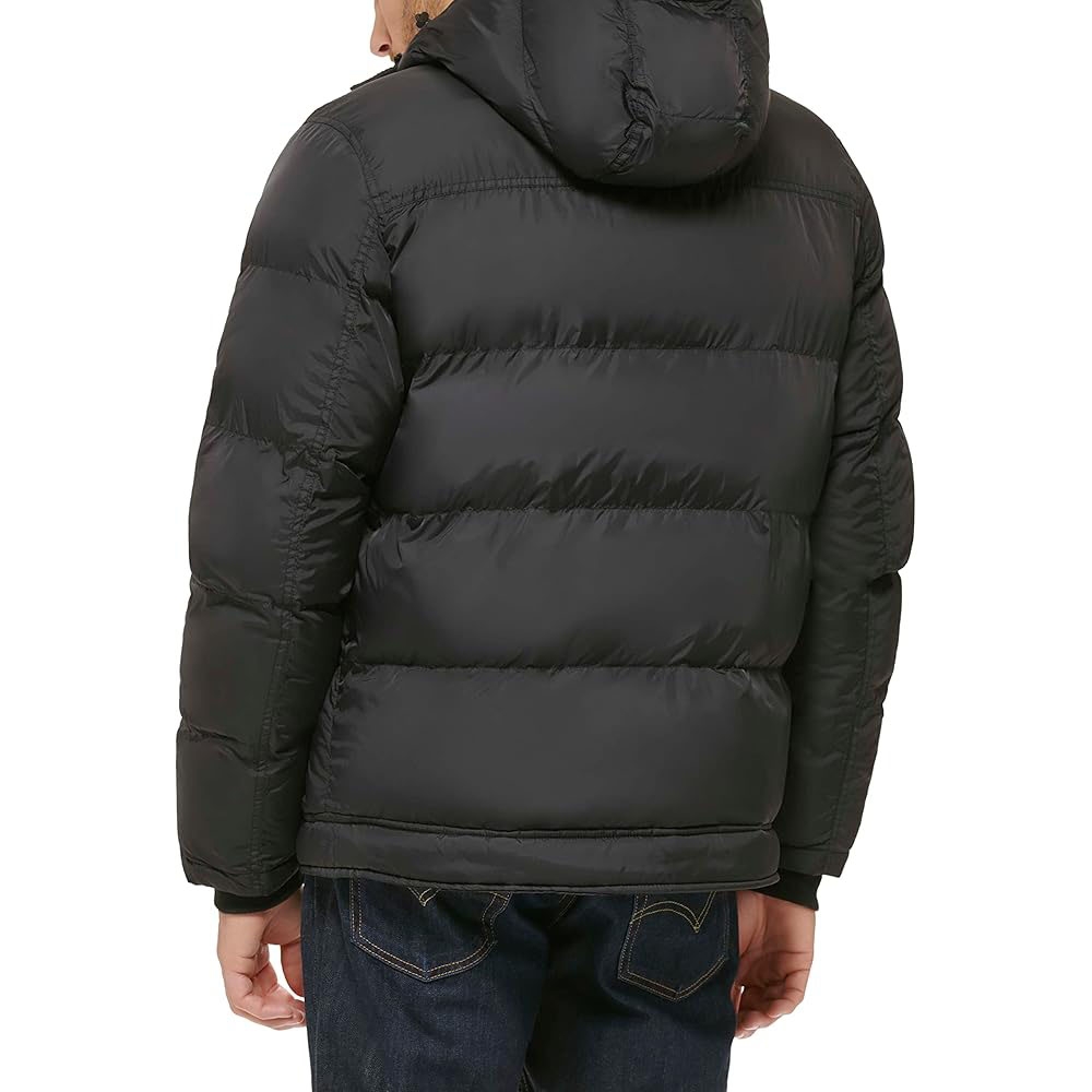 Áo Khoác Levi's Chính Hãng - Performance Hooded Puffer Trucker - Màu Đen | JapanSport LM2RN467-BLK-01-SM