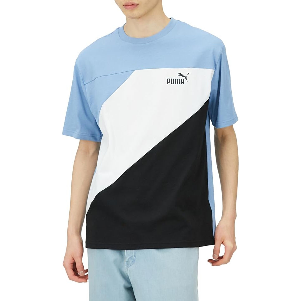 Áo Phông Puma Chính hãng - Men's Casual Power - Màu Xanh | JapanSport 681074-20