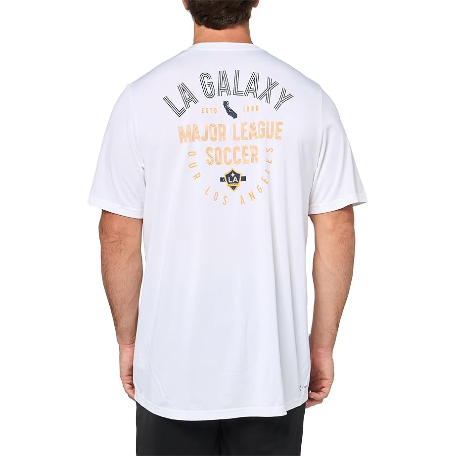 Áo Phông Adidas Chính Hãng - La Galaxy MLS Short Sleeve - Màu Trắng | JapanSport IN8791