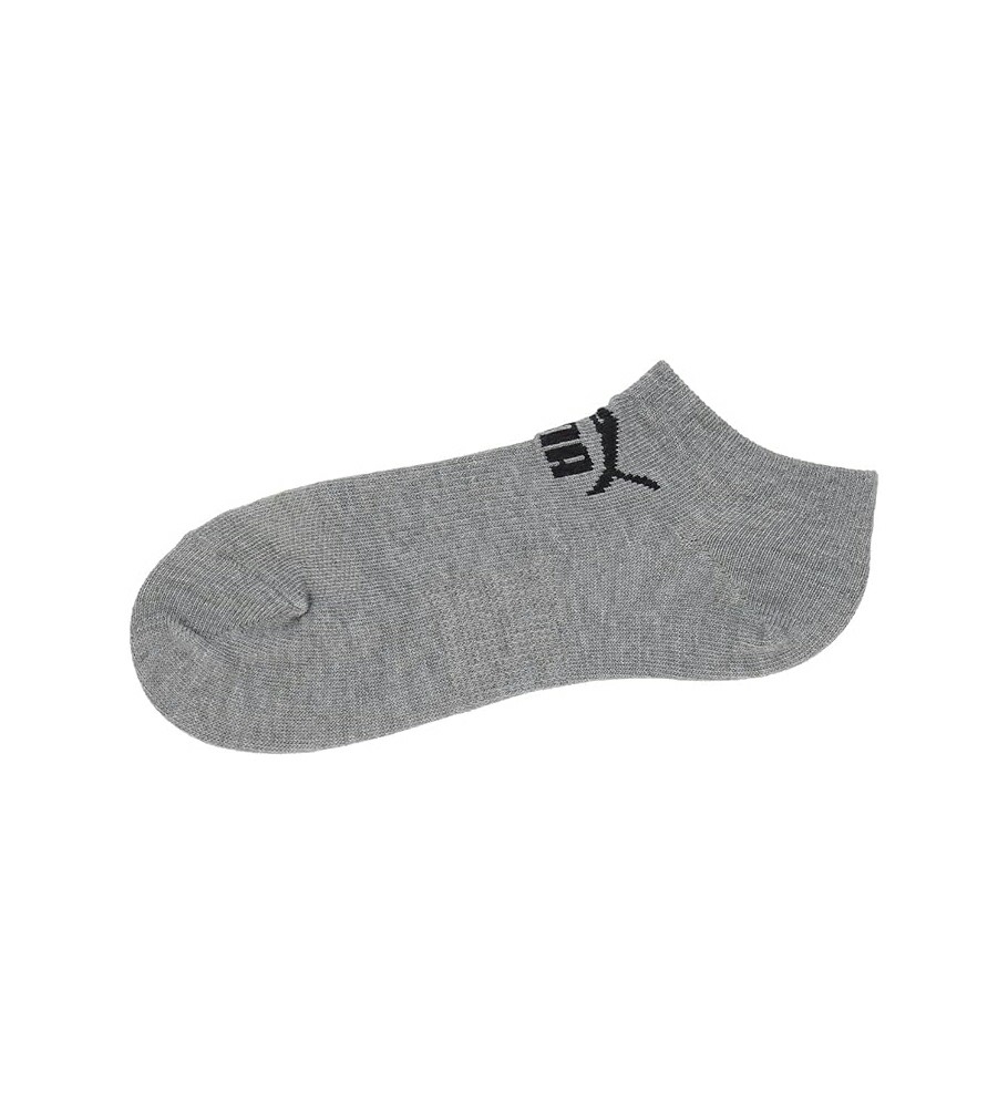 Tất Puma Chính hãng - Sneakers Length, khử mùi hôi - Màu Đen/Xám/Ghi | JapanSport 4293305-2325-3