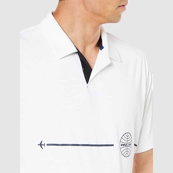 Áo Polo Mizuno Chính Hãng - Pan Am Contrail - Màu Trắng | JapanSport 52JA1042-01