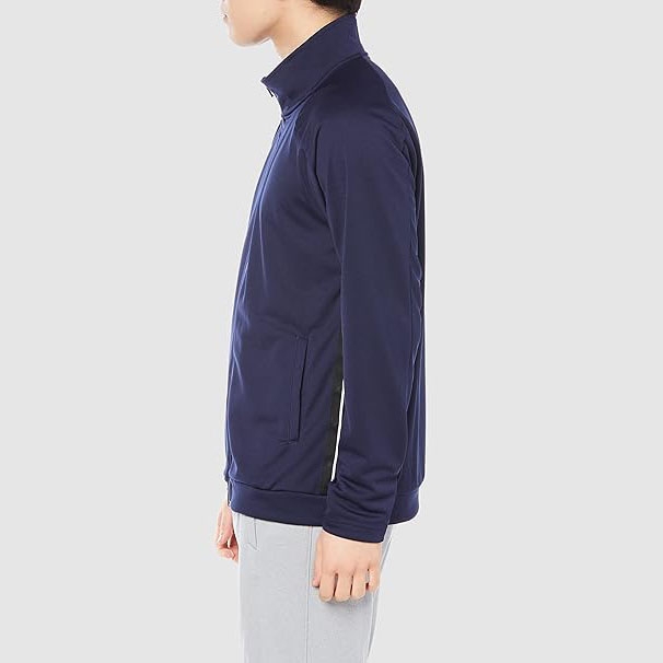 Áo Khoác Asics Chính Hãng - Soccer Wear Team Practice Full-Zip Jacket - Màu Xanh | JapanSport 2101A185-400