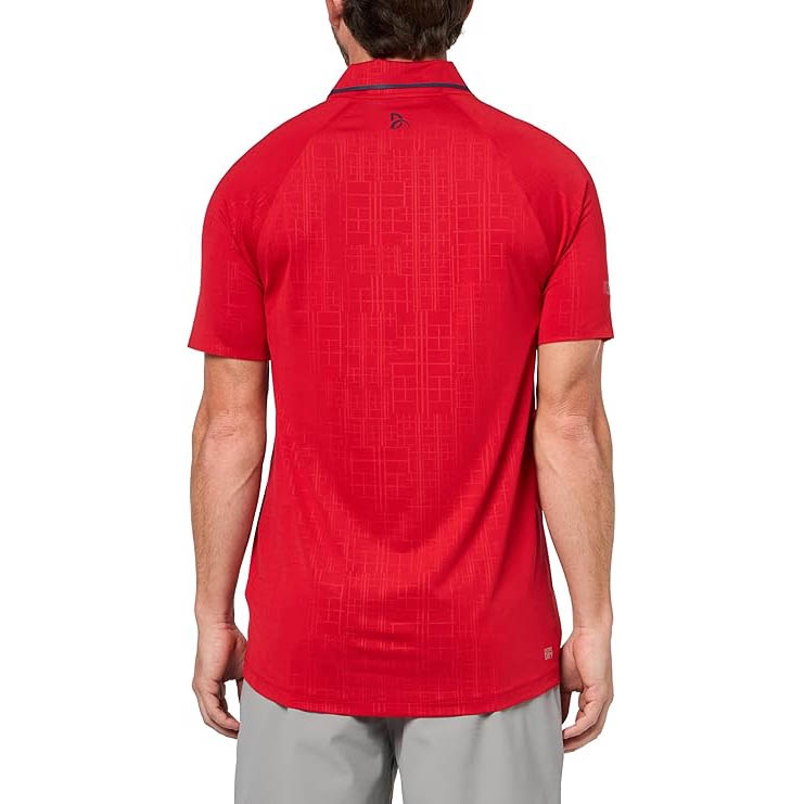 Áo Polo Lacoste Nam Chính hãng - Tennis x Novak Djokovic On Court Polo - Màu Đỏ | JapanSport DH4789-51-240
