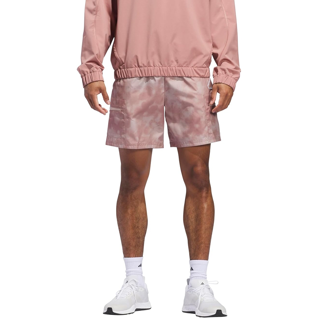 Quần Short Adidas Chính Hãng -  All Over Printed Woven Shorts - Màu Hồng | JapanSport JN8716