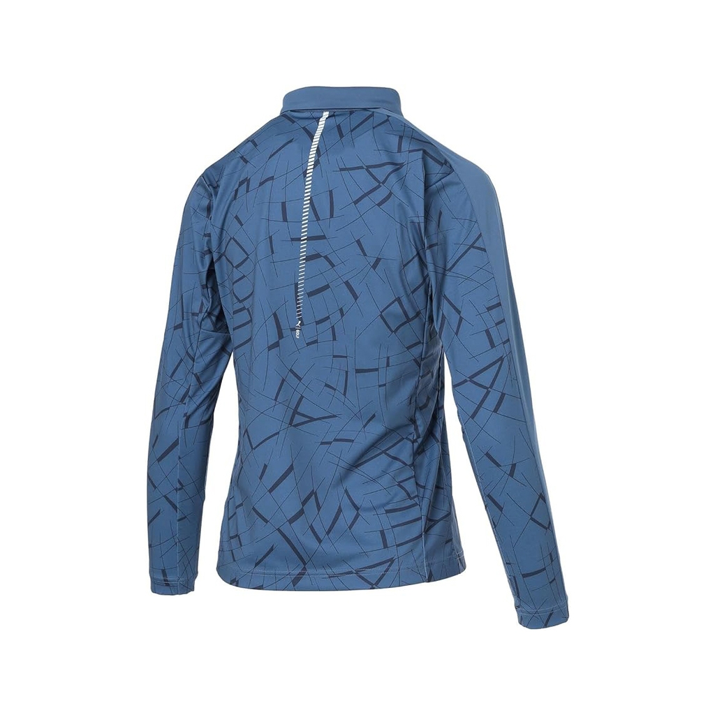 Áo Polo Puma Nữ Chính Hãng - Golf Shadow Cat Polo Shirt - Màu Xanh | JapanSport 635819-02
