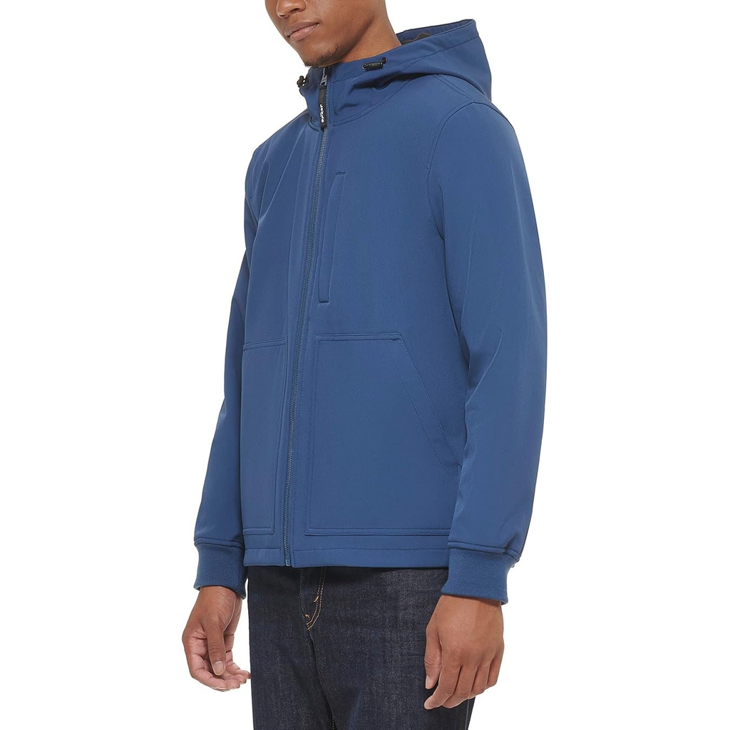 Áo Khoác Levi's Chính Hãng - Men's Simple Softshell Hoody - Màu Xanh | JapanSport LM2RP196-blu