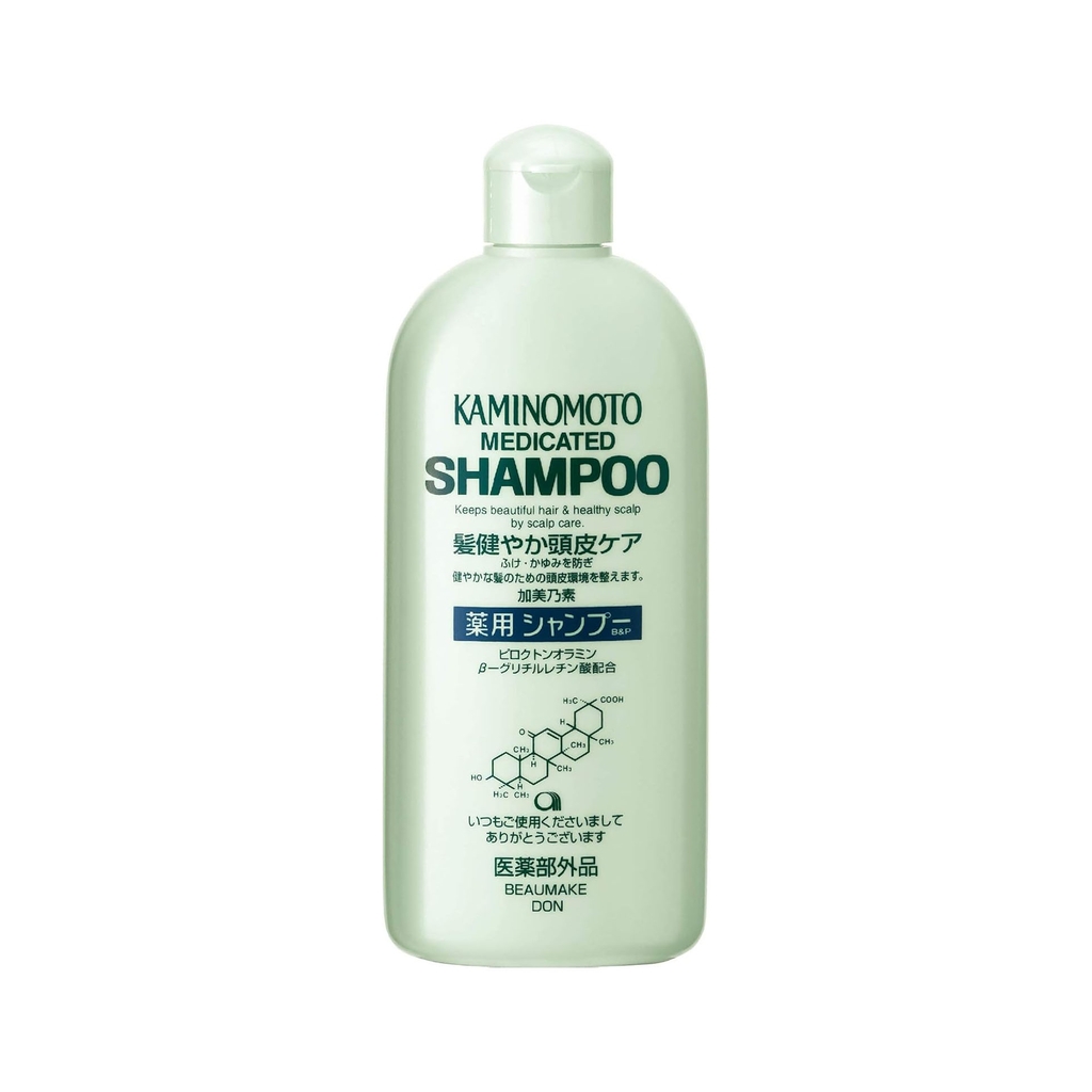 Dầu gội kích thích mọc tóc Kaminomoto chính hãng - KAMINOMOTO MEDICATED SHAMPOO - 300ml | JapanSport