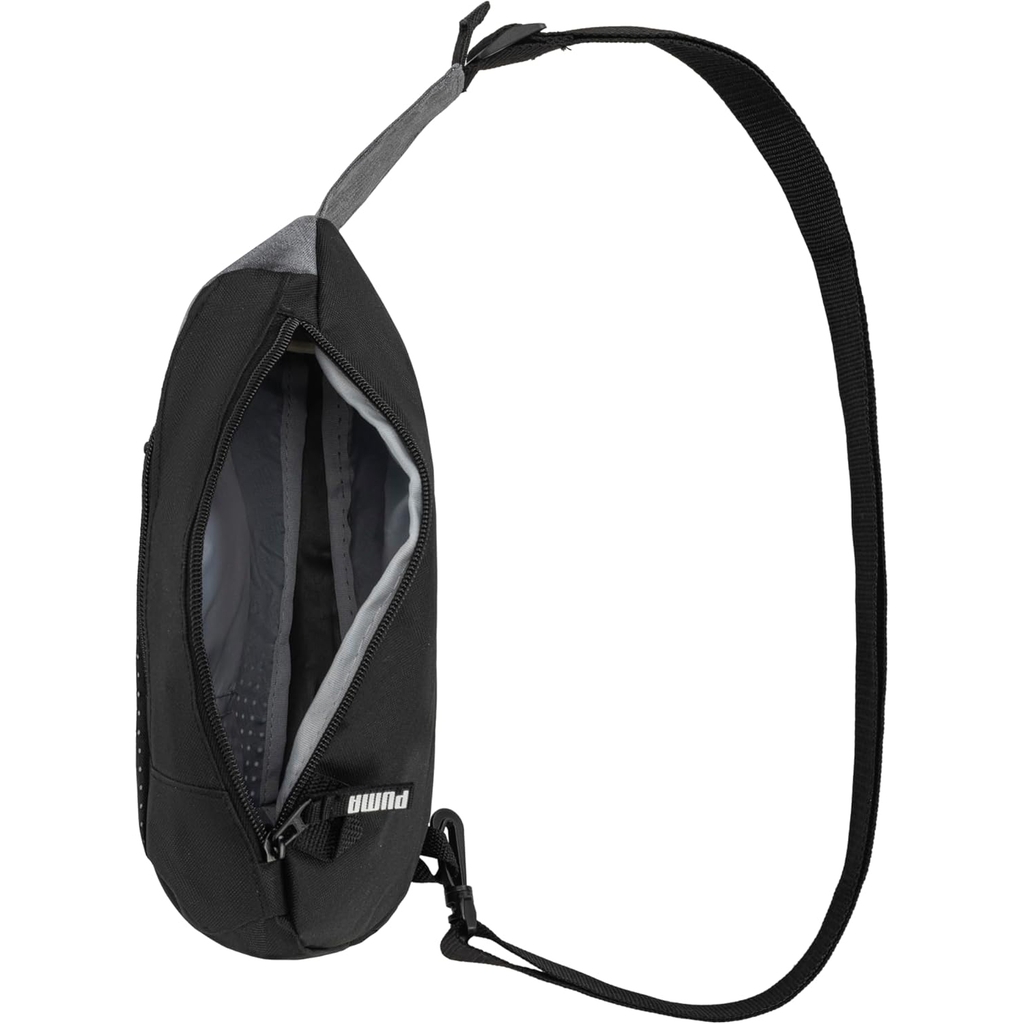 Túi Puma Chính Hãng -  EVERCAT SIDEWALL SLING BACKPACK - Màu Xám Đen | JapanSport PV1871-920