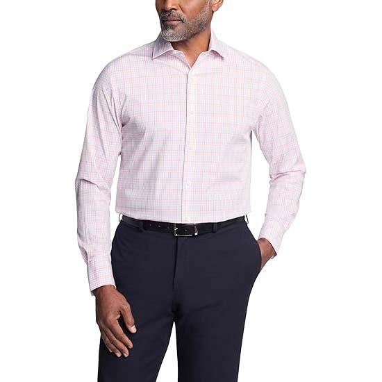 Áo sơ mi Tommy Hilfiger Chính hãng - Essentials Men's Regular Fit Formal Shirt - Màu Hồng | JapanSport 24N2236690