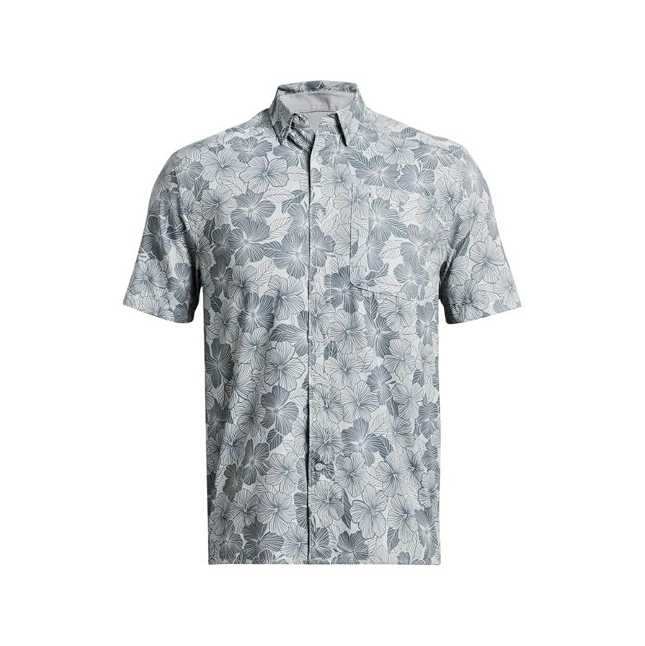 Áo Sơ mi Under Armour Chính hãng - Dockside Button Down Shirt - Màu Xám | JapanSport 1376577-014
