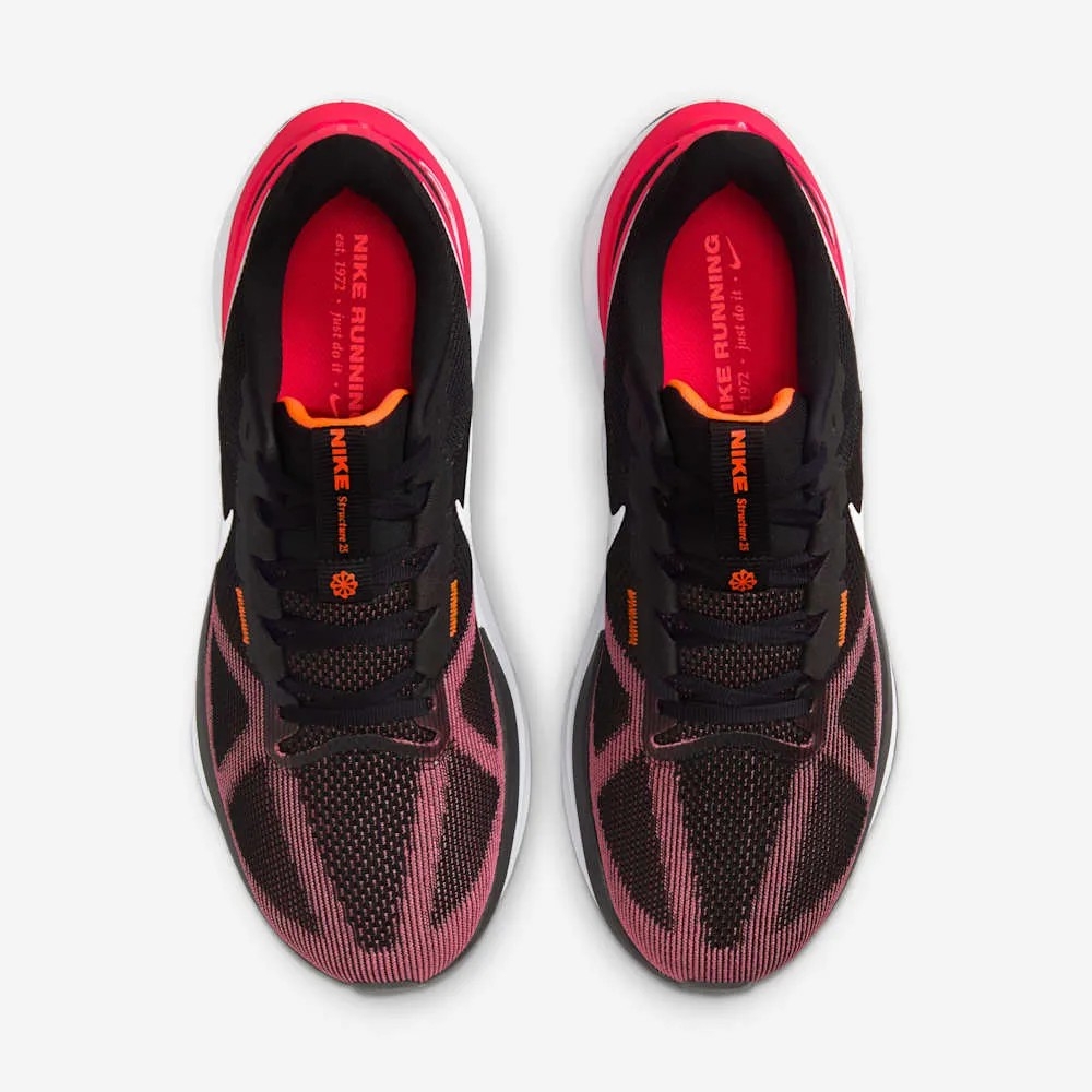 Giày Nike Nam Chính Hãng - Air Zoom Structure 25 - Màu Đen Đỏ | JapanSport DJ7883-014