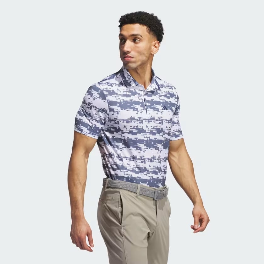 Áo Polo Adidas Nam Chính Hãng - HEAT.RDY Ultimate365 - Màu Xanh/Trắng | JapanSport IW1400
