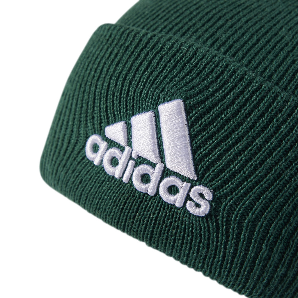 Mũ Len Adidas Chính Hãng - Logo Beanie Cuff - Màu Xanh| JapanSport IY7831