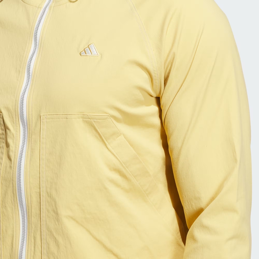 Áo Khoác Adidas Chính Hãng - Go-to Utility Dwr Full Zip Jacket - Màu Vàng | JapanSport IT2359