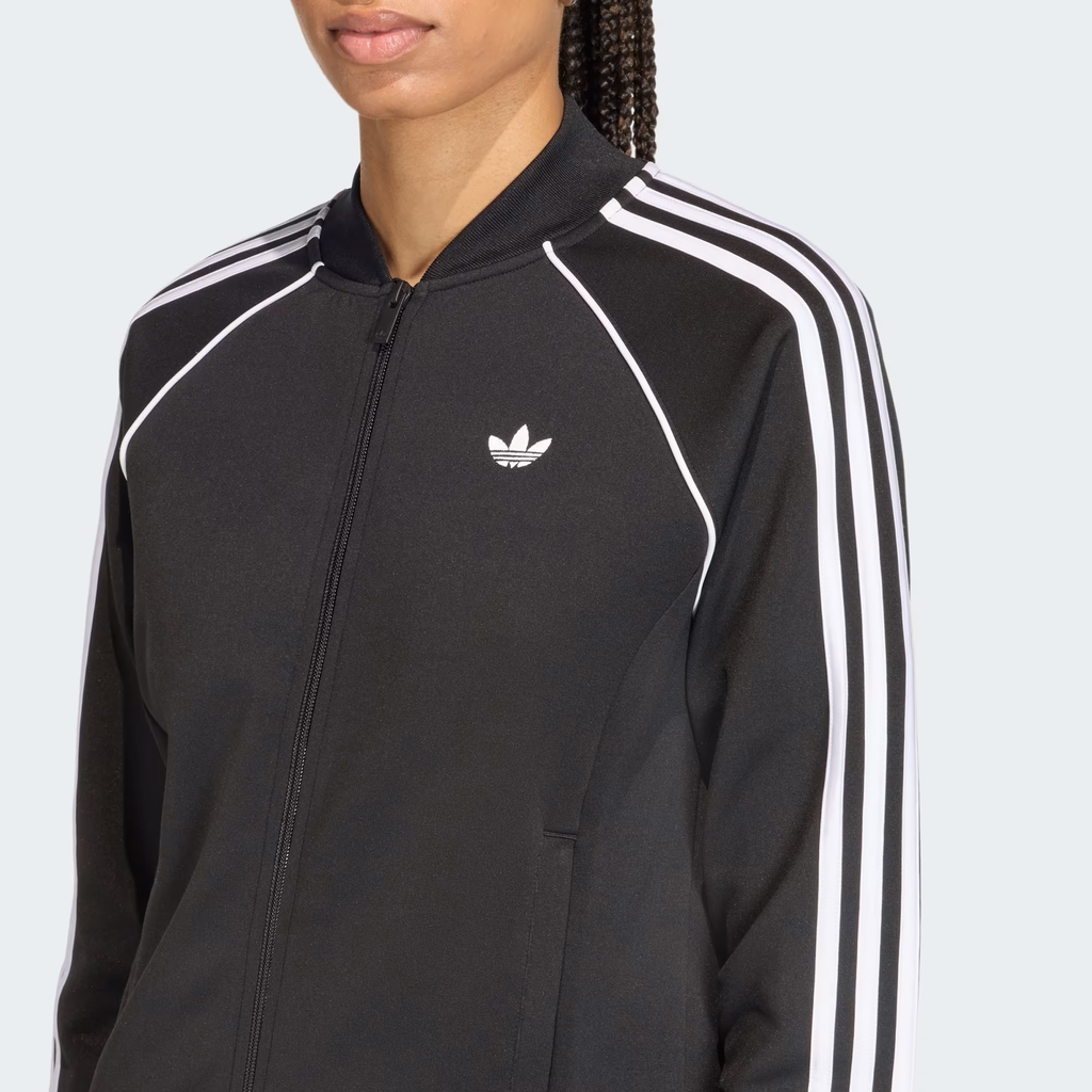 Áo Khoác Nữ Adidas Chính hãng - TRACK TOP SST CLASSIC - Màu Đen | JapanSport KD7986