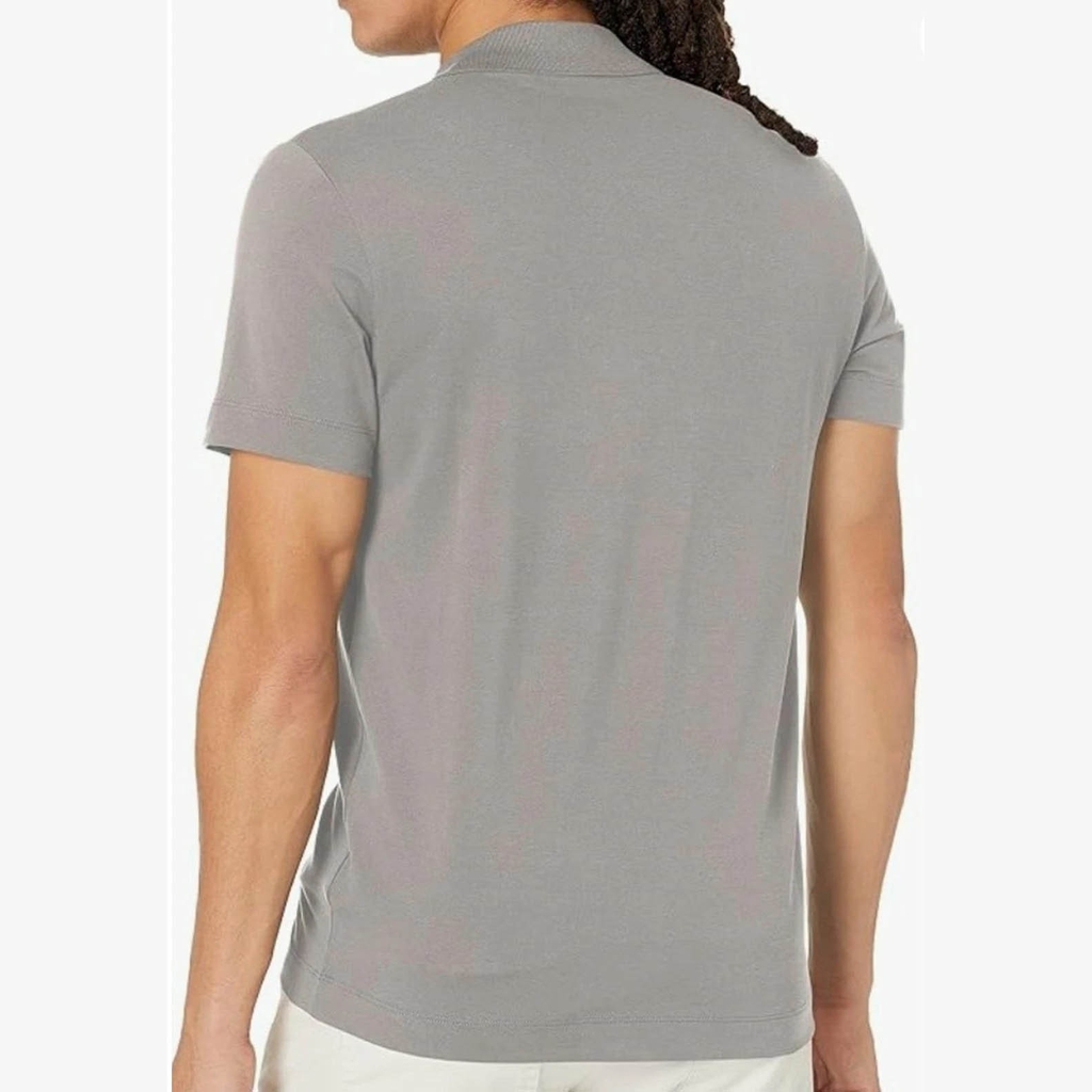 Áo Polo Lacoste Nam Chính hãng - Signature 3D Lacoste Movement - Màu xám | JapanSport PH5526-51-KZW