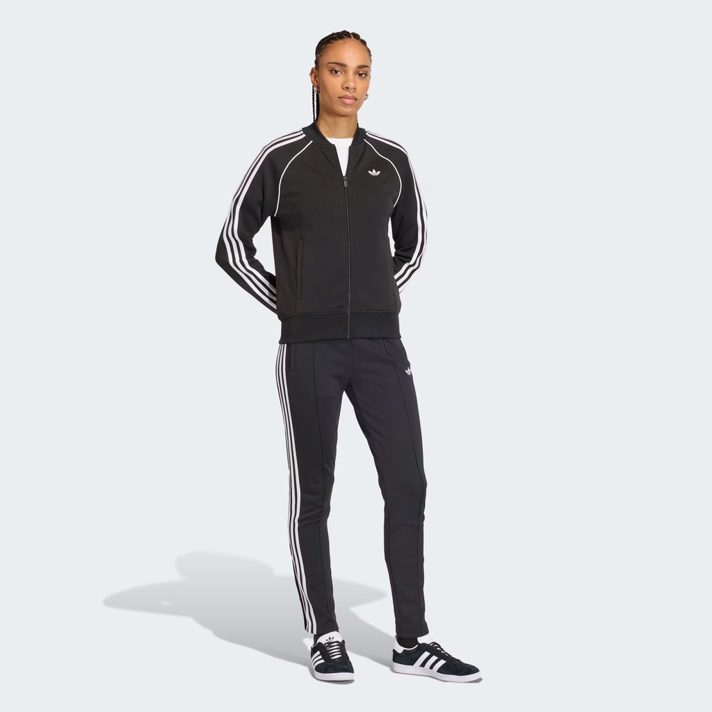 Áo Khoác Nữ Adidas Chính hãng - TRACK TOP SST CLASSIC - Màu Đen | JapanSport KD7986