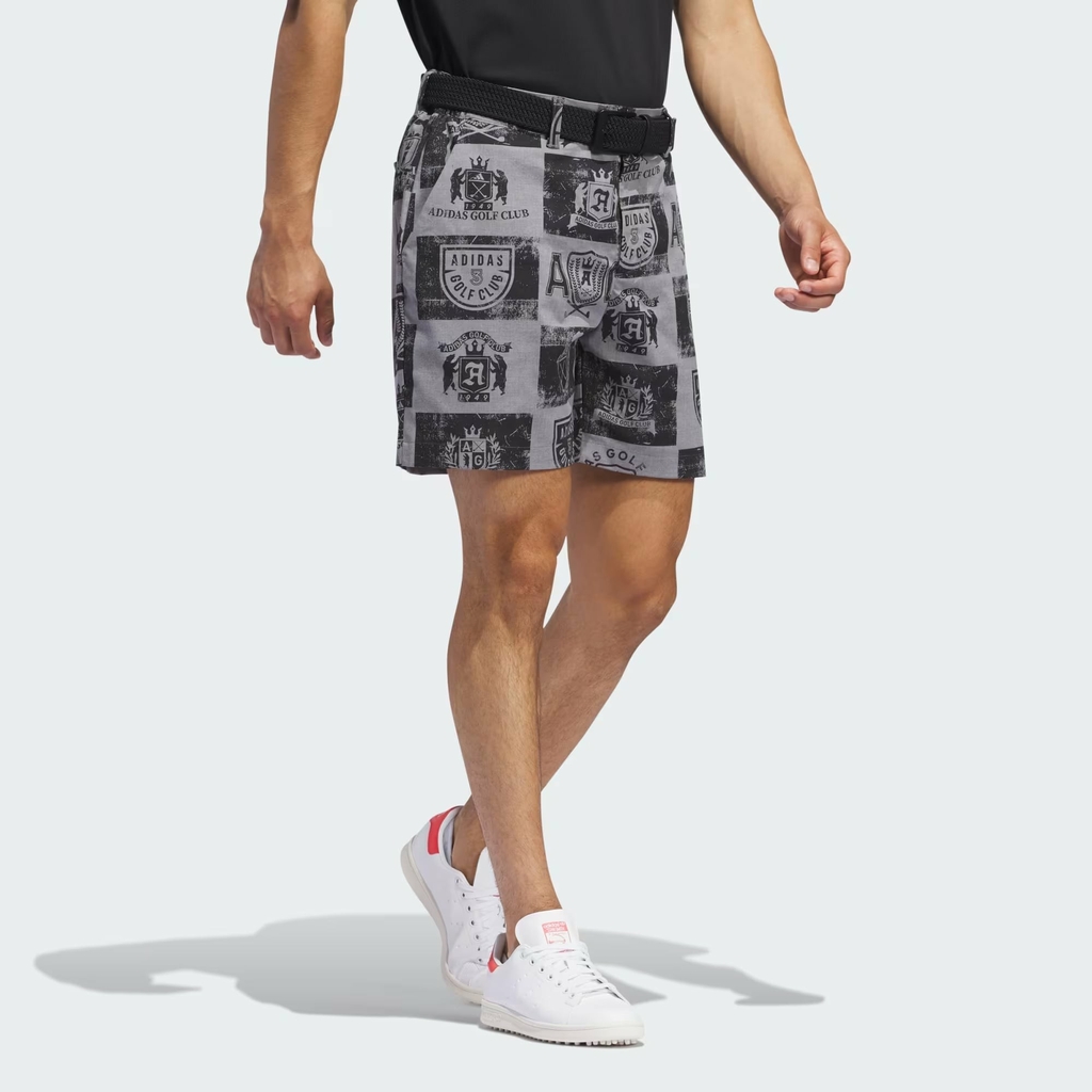 Quần Short Adidas Chính Hãng - Go-To Printed Shorts - Màu Xám | JapanSport IT6769