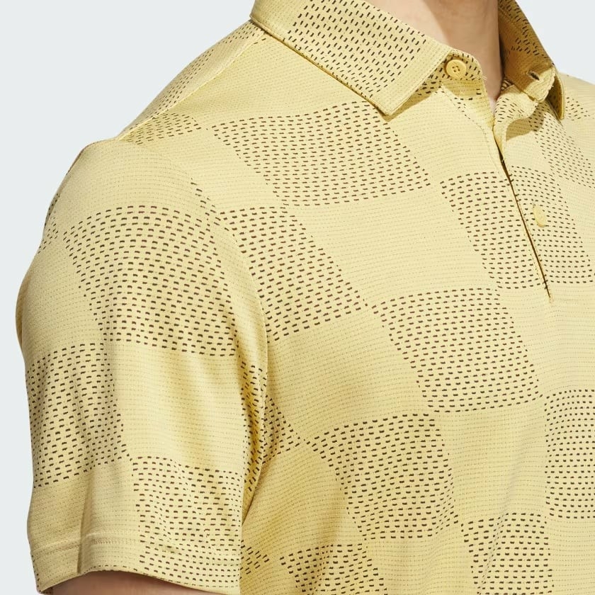 Áo Polo Adidas Nam Chính Hãng - Áo Polo Sần Ultimate365 - Màu Vàng | JapanSport IX4318