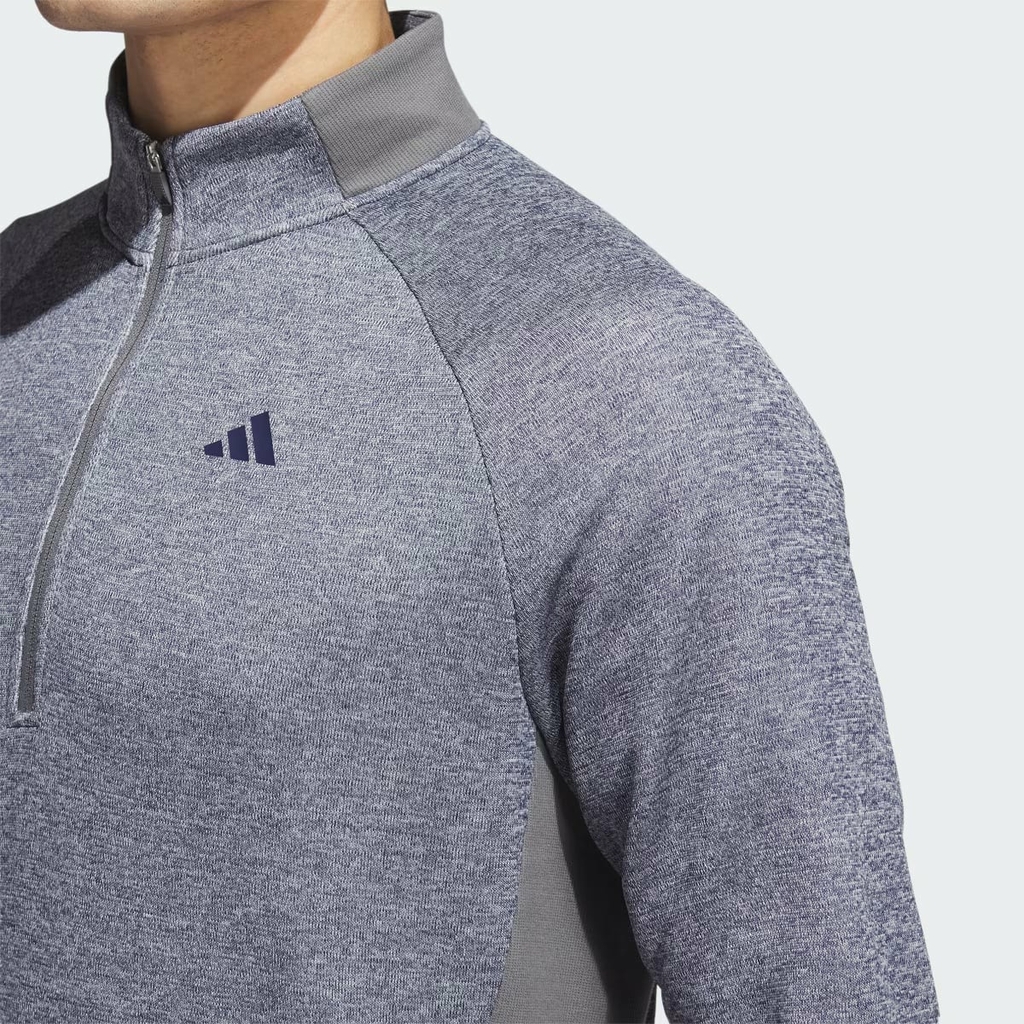 Áo Khoác Adidas Chính Hãng - DWR Quarter-Zip Sweatshirt - Màu Xám | JapanSport HZ3202