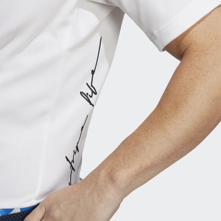 Áo Polo Adidas Nam Chính Hãng - AEROREADY THREE STRIPE LIFE POLO SHIRT - Trắng | JapanSport HA0232