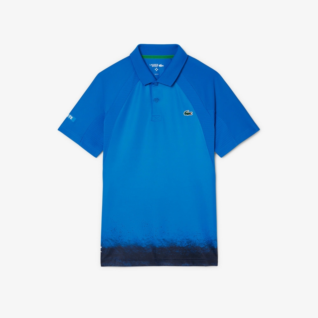 Áo Polo Lacoste Chính hãng - Tennis x Daniil Medvedev - Màu Blue | JapanSport DH8943-51-892