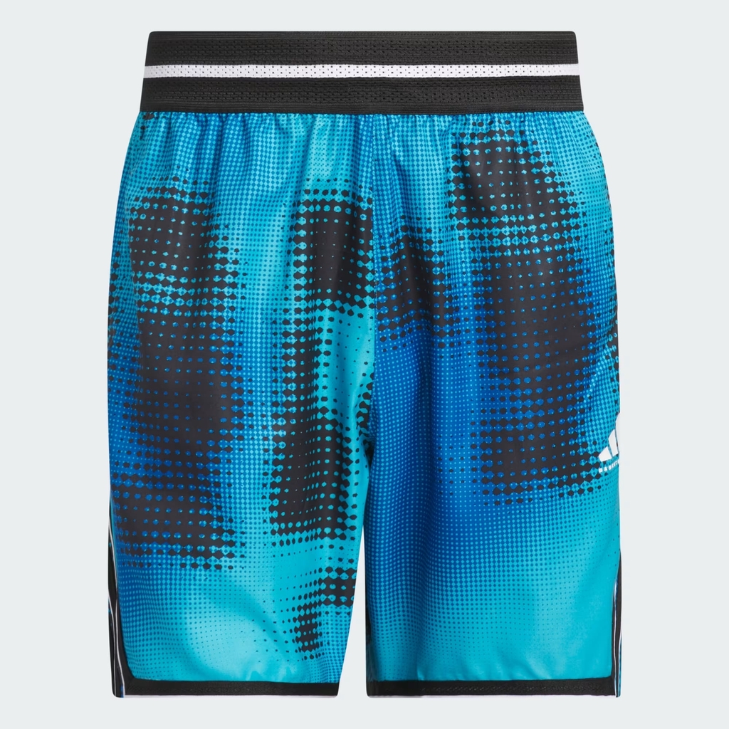 Quần Short Adidas Chính Hãng - Adidas Crazy Lite AOP Short - Màu Xanh | JapanSport JM6837