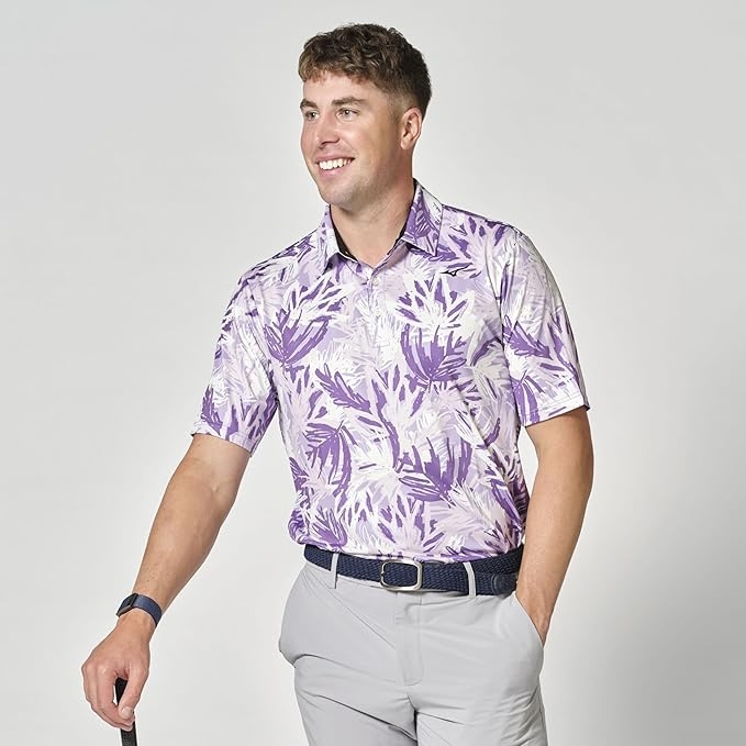 Áo Polo Mizuno Chính Hãng - Golf Wear - Màu Tím | JapanSport E2GAB004-67